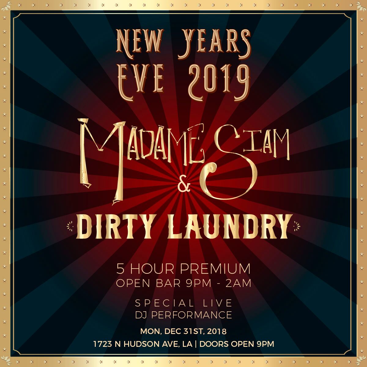 Madame Siam & Dirty Laundry